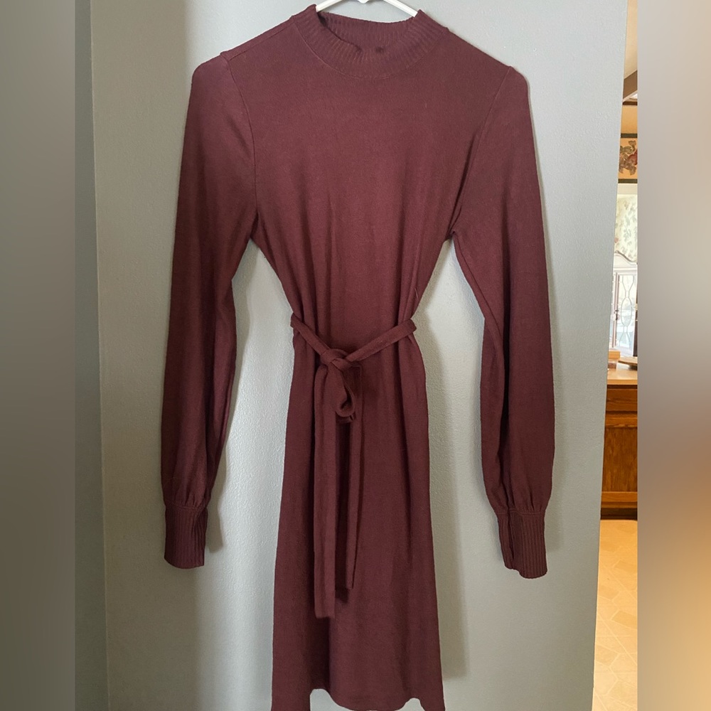 Wine Abercrombie & Fitch Soft Dress!